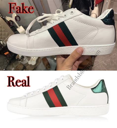 gucci ace embroidered sneaker real vs fake|gucci new ace platform sneakers.